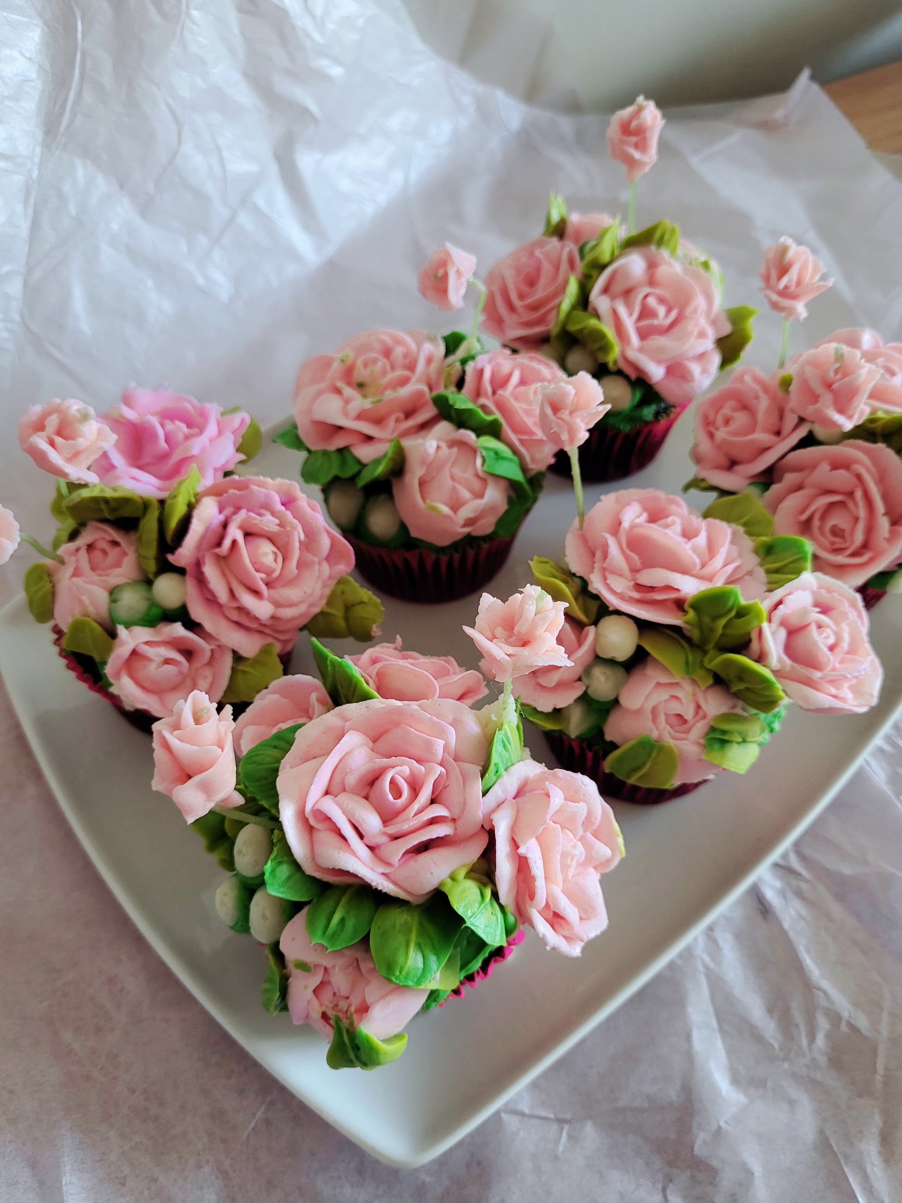 Floral Cupcakes