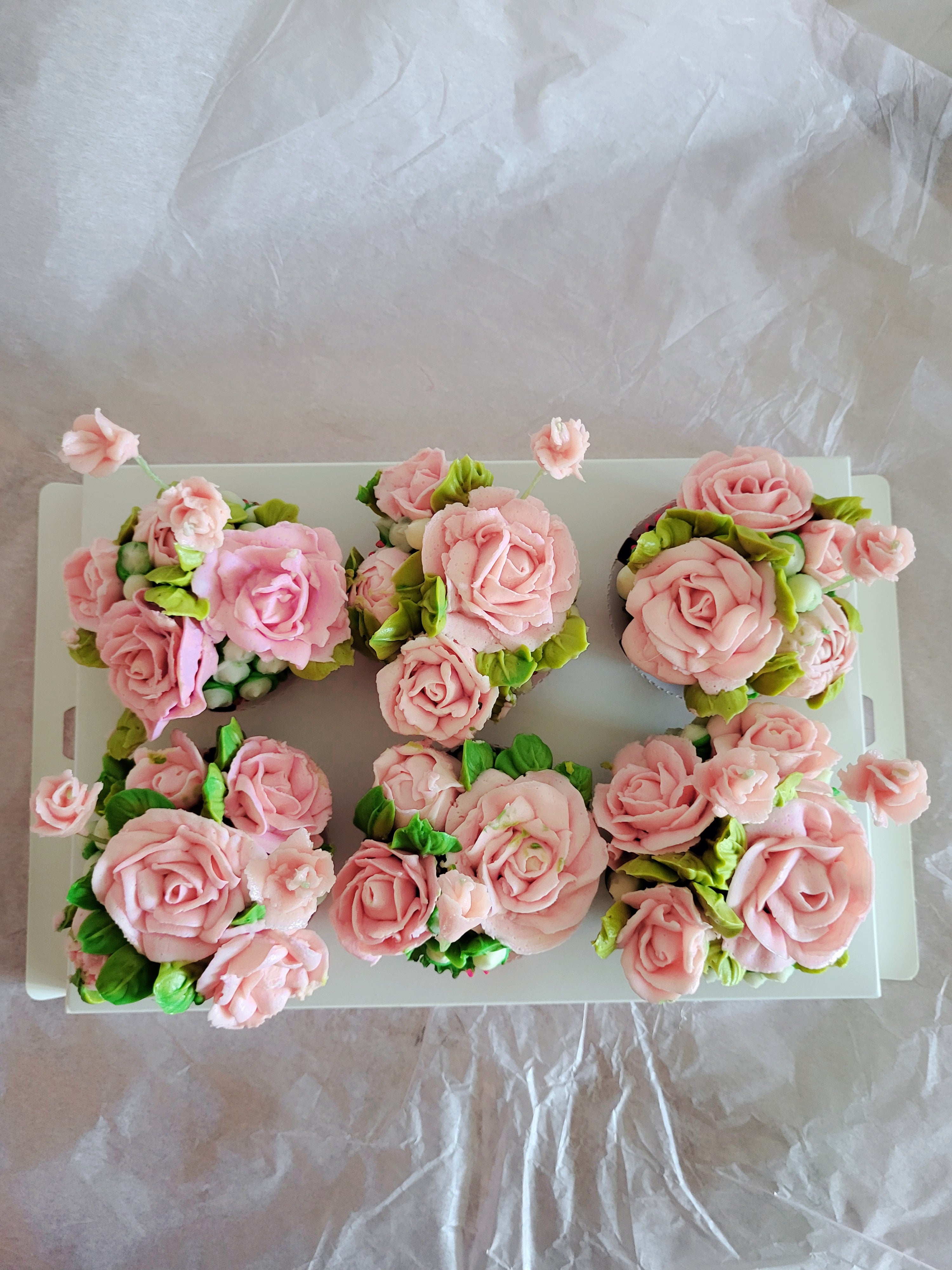 Floral Cupcakes